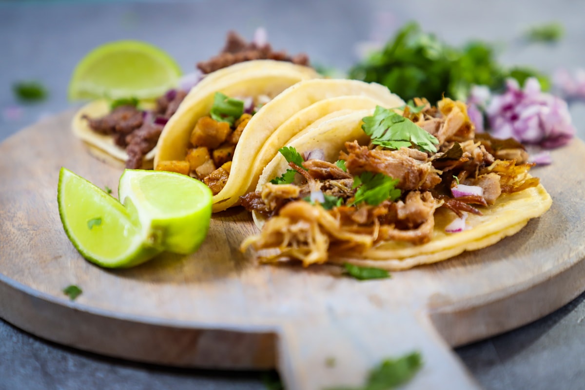 Tacos prêts à être commandés